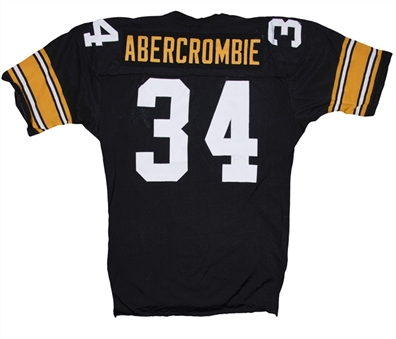 1984 Walter Abercrombie Game Used Pittsburgh Steelers Home Jersey (Steelers Holo)